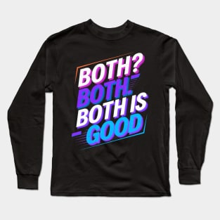 Bi Pride Bisexual Bisexuality Bi Flag Long Sleeve T-Shirt